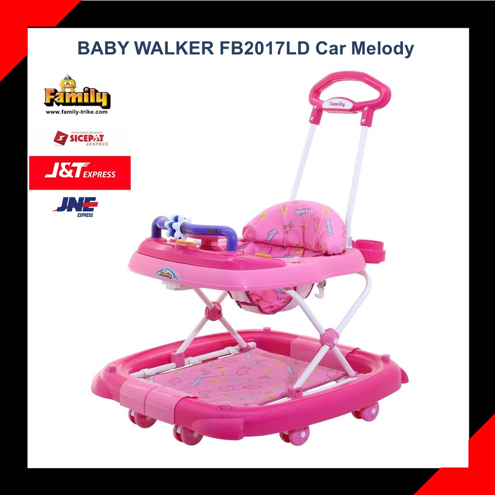 Jual BW 2017 BABY WALKER FAMILY STROLLER BAYI DENGAN MUSIK DAN LAMPU KARGO Shopee Indonesia