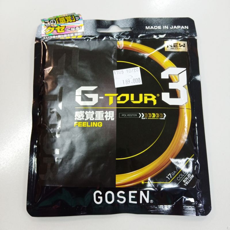 Jual Senar snar string tenis tennis gosen Gtour G tour G-tour Gtur 3 ...