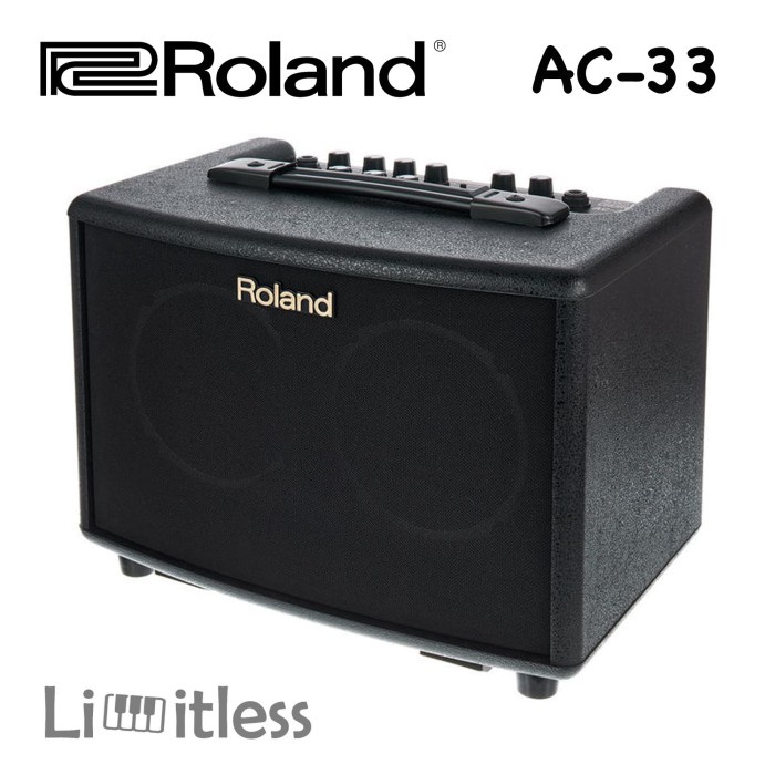 Jual Roland AC33 Ampli Gitar Akustik AC 33 AC33 Garansi Original