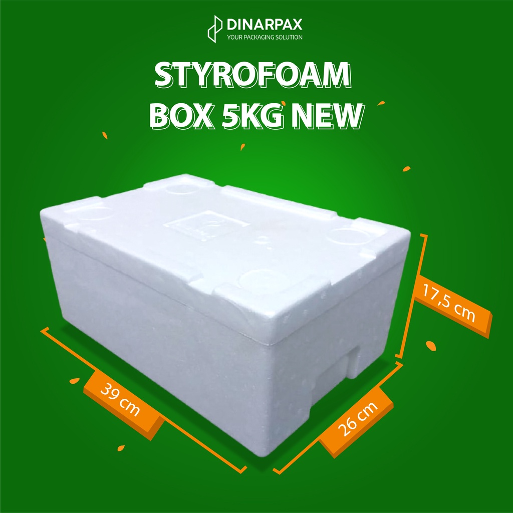 Jual Styrofoam Box 5kg / 5 kg / Sterofoam / Kecil / Murah /Box