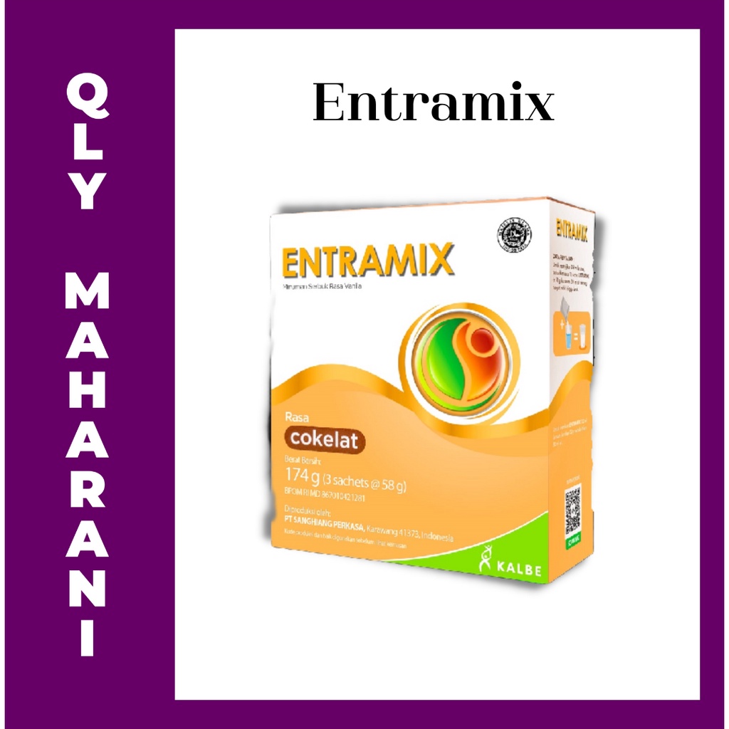 Jual Susu Entramix Nutrisi Harian Untuk Pasien Malnutrisi 174 Gram ...
