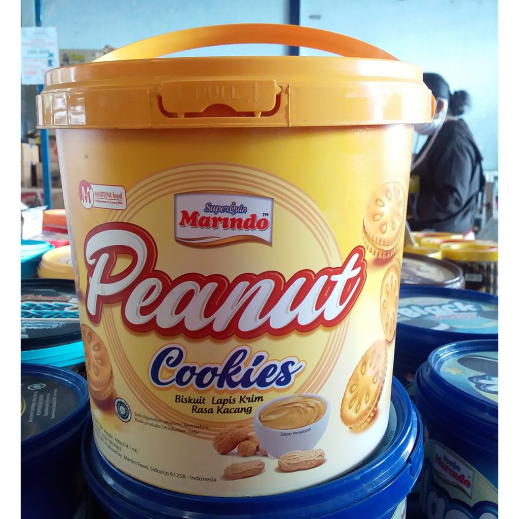 Jual Marindo Peanut 400g Cookies | Shopee Indonesia