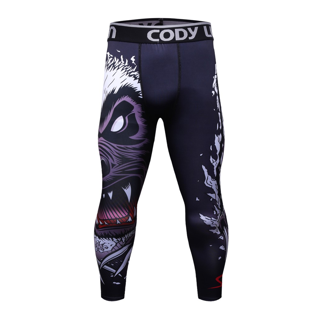 Jual Celana Legging MMA Rash Guard Superhero Jiujitsu Fitness ...