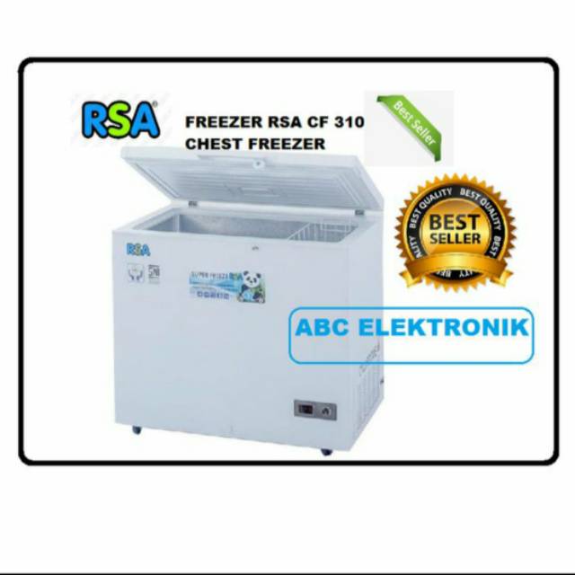 Jual CHEST FREEZER LEMARI PENDINGIN RSA CF 310 / CF-310 / CF310 ...