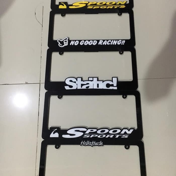 Jual Frame Plat Dudukan Plat Nomor Usdm Jdm Kecil Shopee Indonesia