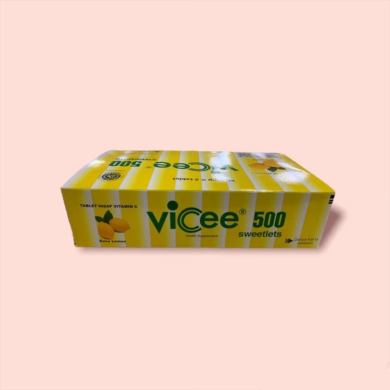 Jual VICEE VITAMIN C VICEE RASA LEMON dan RASA JERUK MANDARIN 1 STRIP ...