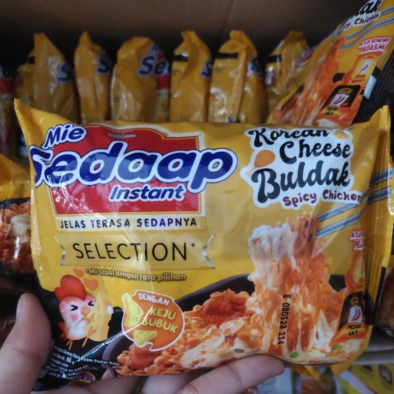 Jual Mie Sedap Korean Cheese Buldak Spicy Chiken Shopee Indonesia