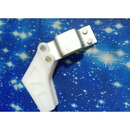 Jual Stabiliser Rantai Trail KLX + BREKET BESI Putih Tahanan Rante ...