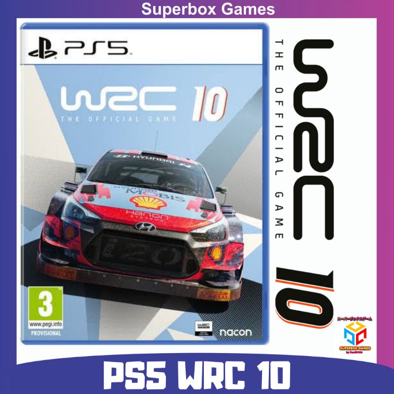 WRC 10 FIA World Rally Championship Game PlayStation 5 PS5