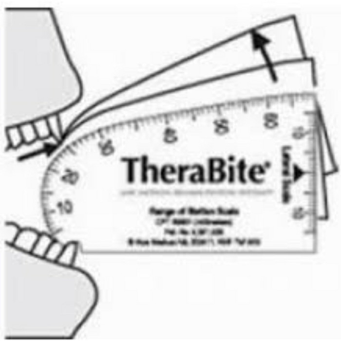 Jual 5pcs Therabite TMJ ruler/penggaris TMJ/untuk mengukur maximum open ...