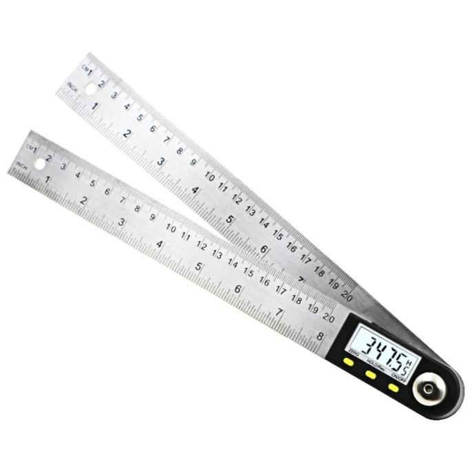 Jual Penggaris Digital Protactor Angle Ruler Inclinometer Goniometer 200 Mm Shopee Indonesia 3787