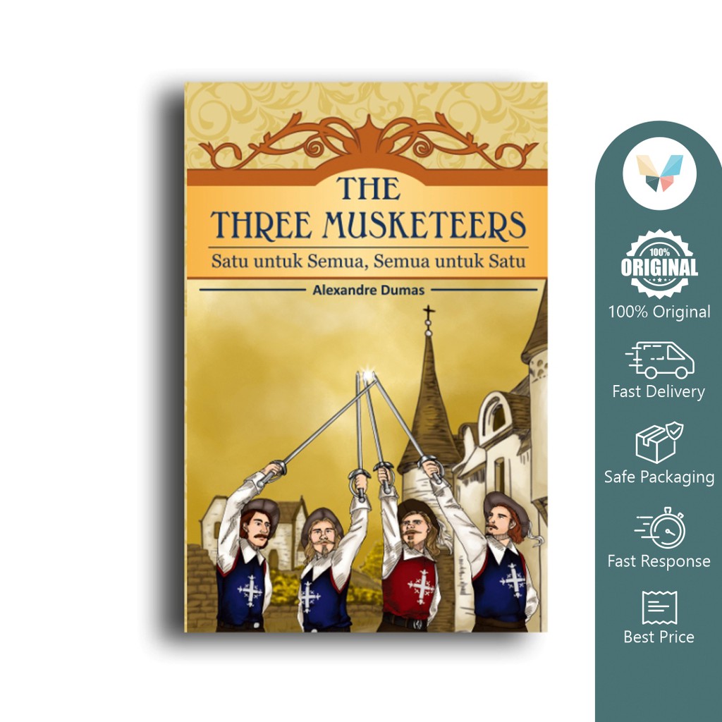 Jual Buku Novel The Three Musketeers | Shopee Indonesia