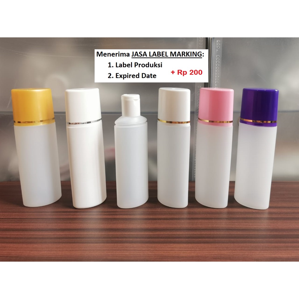 Jual Botol Putri Set 100ml 100 ml / Flip top Fliptop Sabun Toner ...