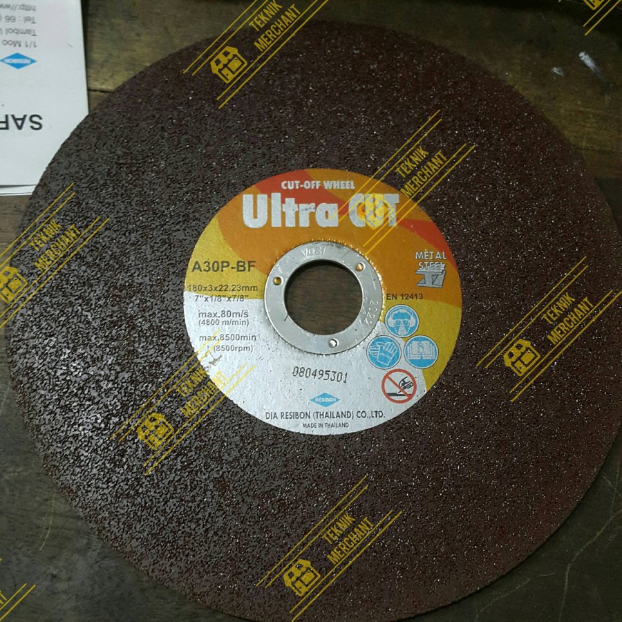 Jual Batu Gerinda Potong Cutting Wheel 7X3 Ultra 180x3 Ultracut Ultra Cut Shopee Indonesia