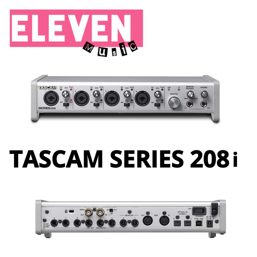 Jual tascam series 208i 208I soundcard audio interface Shopee Indonesia