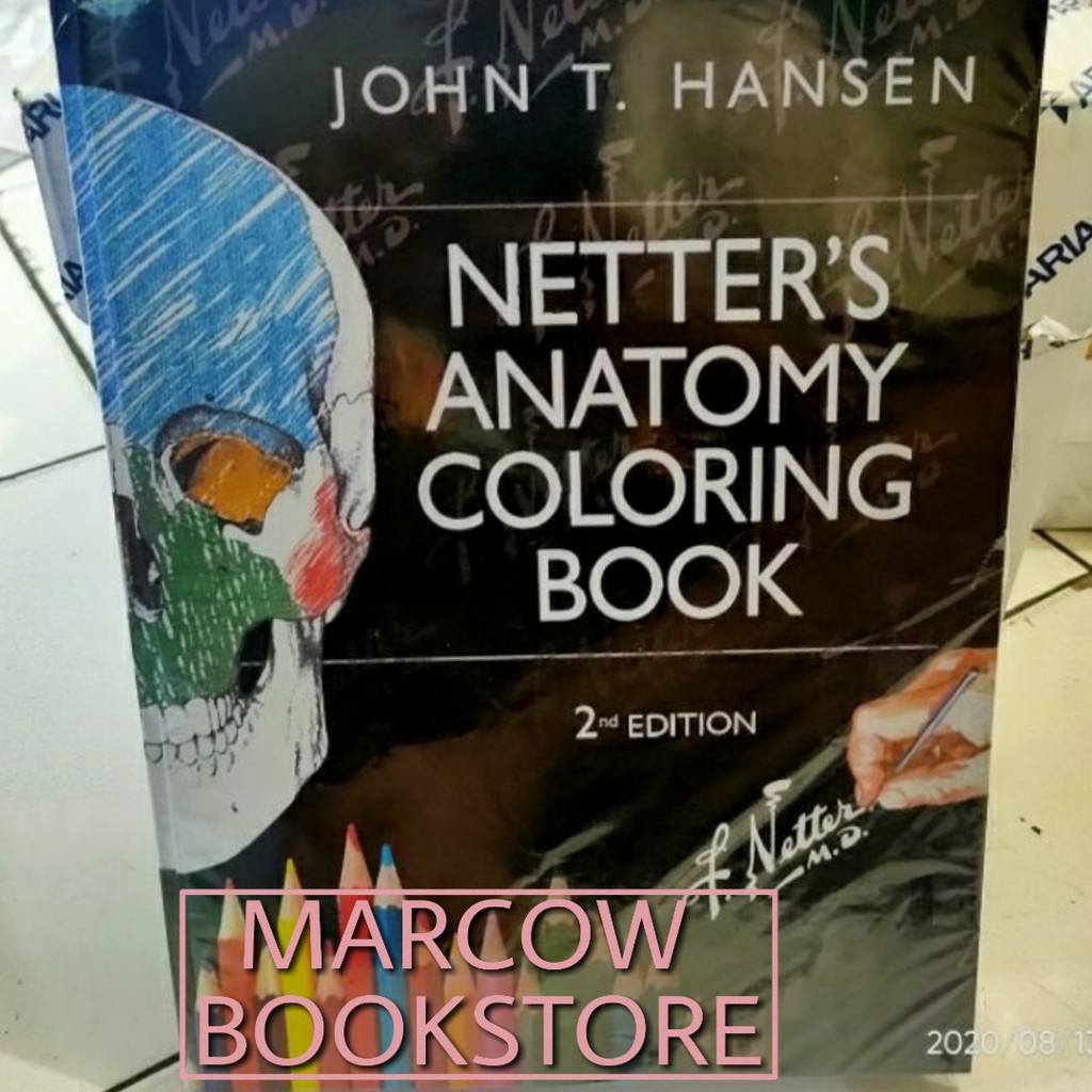 Jual Buku Netter's Anatomy Coloring Book 2nd Second Edition Shopee