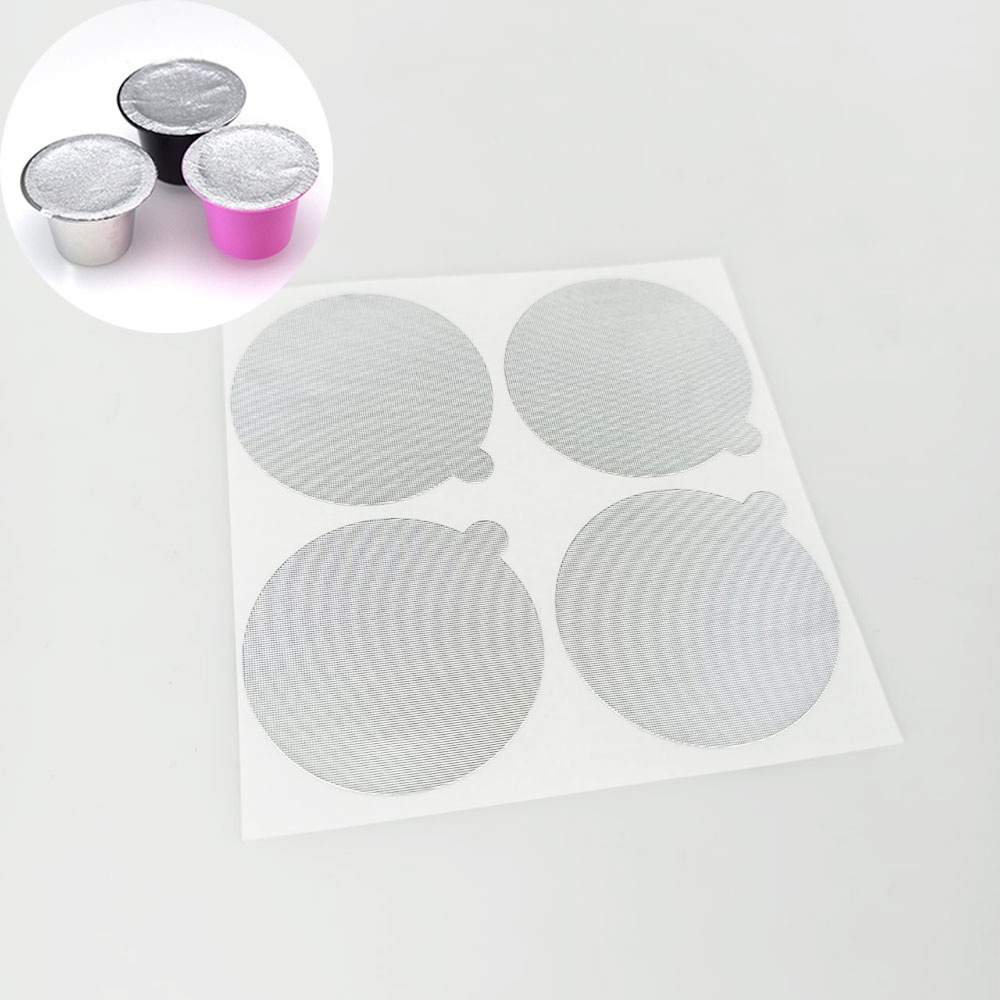 Jual Sealpod Lids / Foil Seal Sticker for Refillable Nespresso Capsule