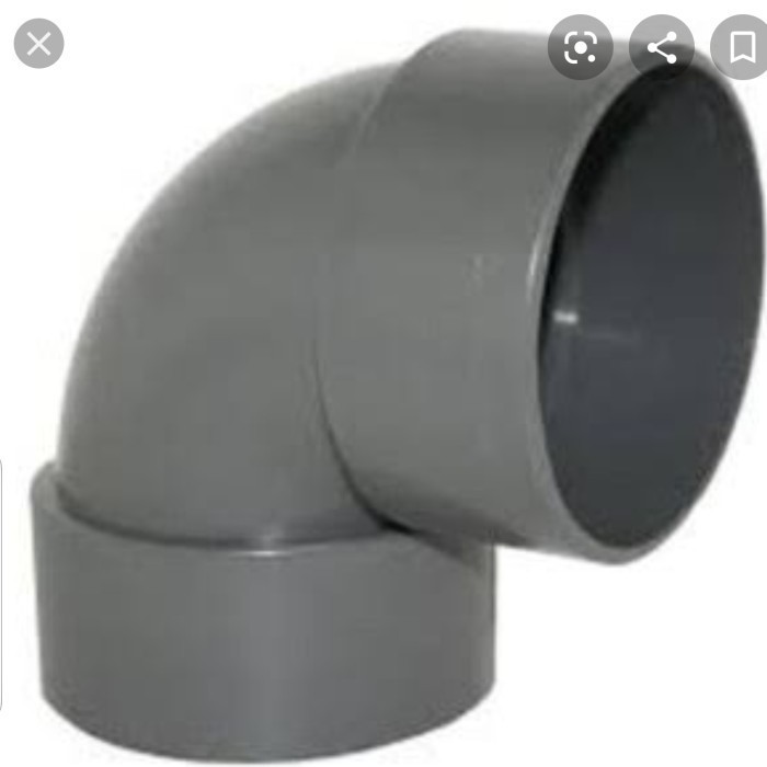 Jual KNEE PVC 8 INCH / KNIE PVC 8 INCH / ELBOW PVC 8 INCH | Shopee ...