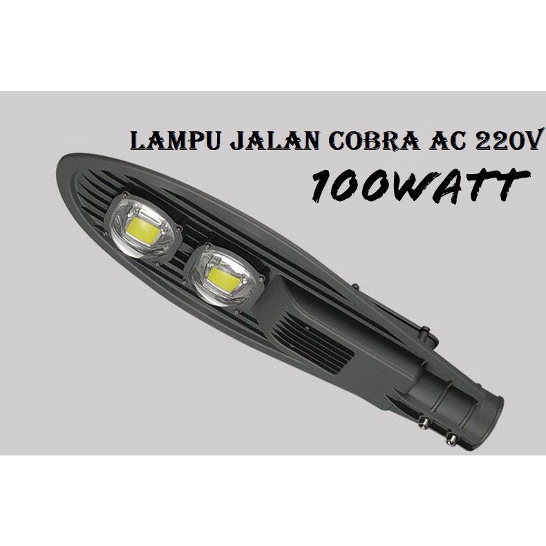 Jual Lampu Jalan Pju Led 100w Cobra 100 Watt Cobra 100 W Cob Putih