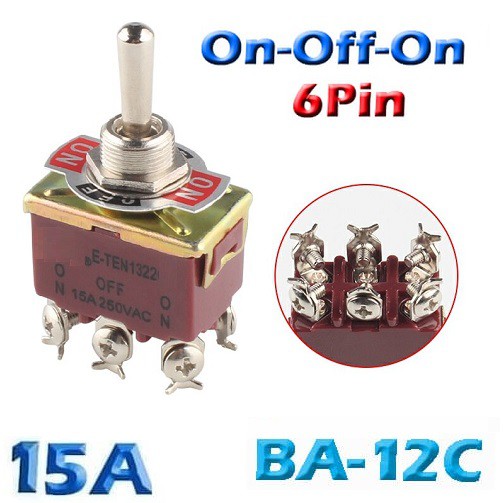 Jual Toggle Switch Panel On Off On Pin A Vac Besar Togel Toggle Sw A Kaki Shopee