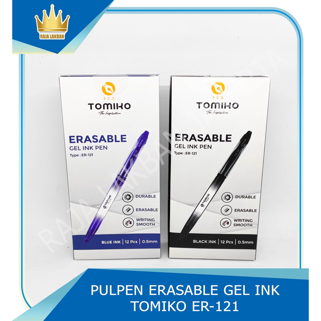 Jual Pulpen TOMIKO ERASABLE Bisa Dihapus Gel Ink Pen 0 5 Mm LUSIN