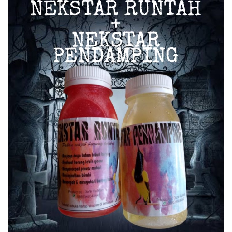 Jual NEKSTAR RUNTAH + NEKSTAR PENDAMPING (1 paket) | Shopee Indonesia