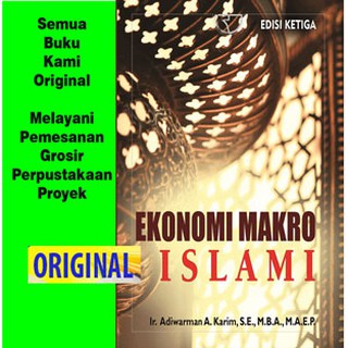 Jual Ekonomi Makro Islam Edisi 3 ketiga Adiwarman A Karim RAJ ORIGINAL ...