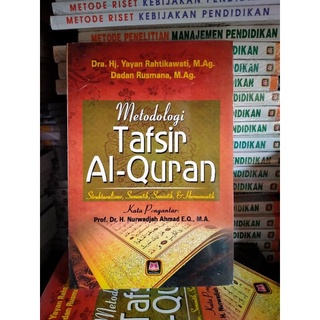 Jual METODOLOGI TAFSIR AL-QURAN (PUSTAKA SETIA) | Shopee Indonesia