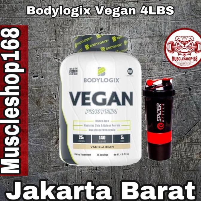 Jual Bodylogix Vegan Protein 4lbs Bodylogix Vegan Protein 4lb Shopee