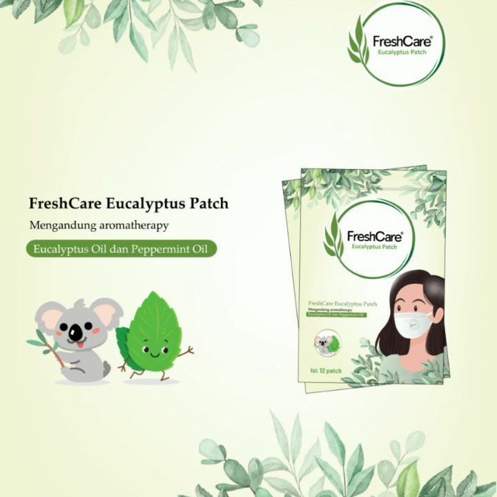 Jual Freshcare Eucalyptus Patch 1 Sachet Isi 12 Patch | Shopee Indonesia