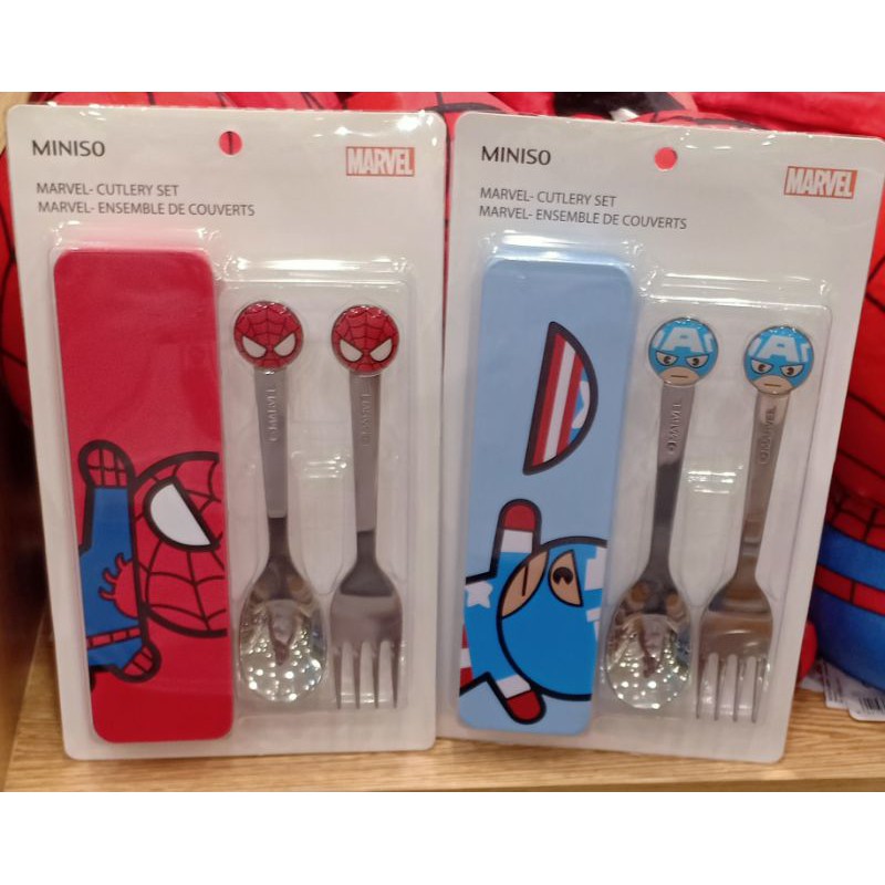 Jual MarvelCutlery set/Miniso Shopee Indonesia