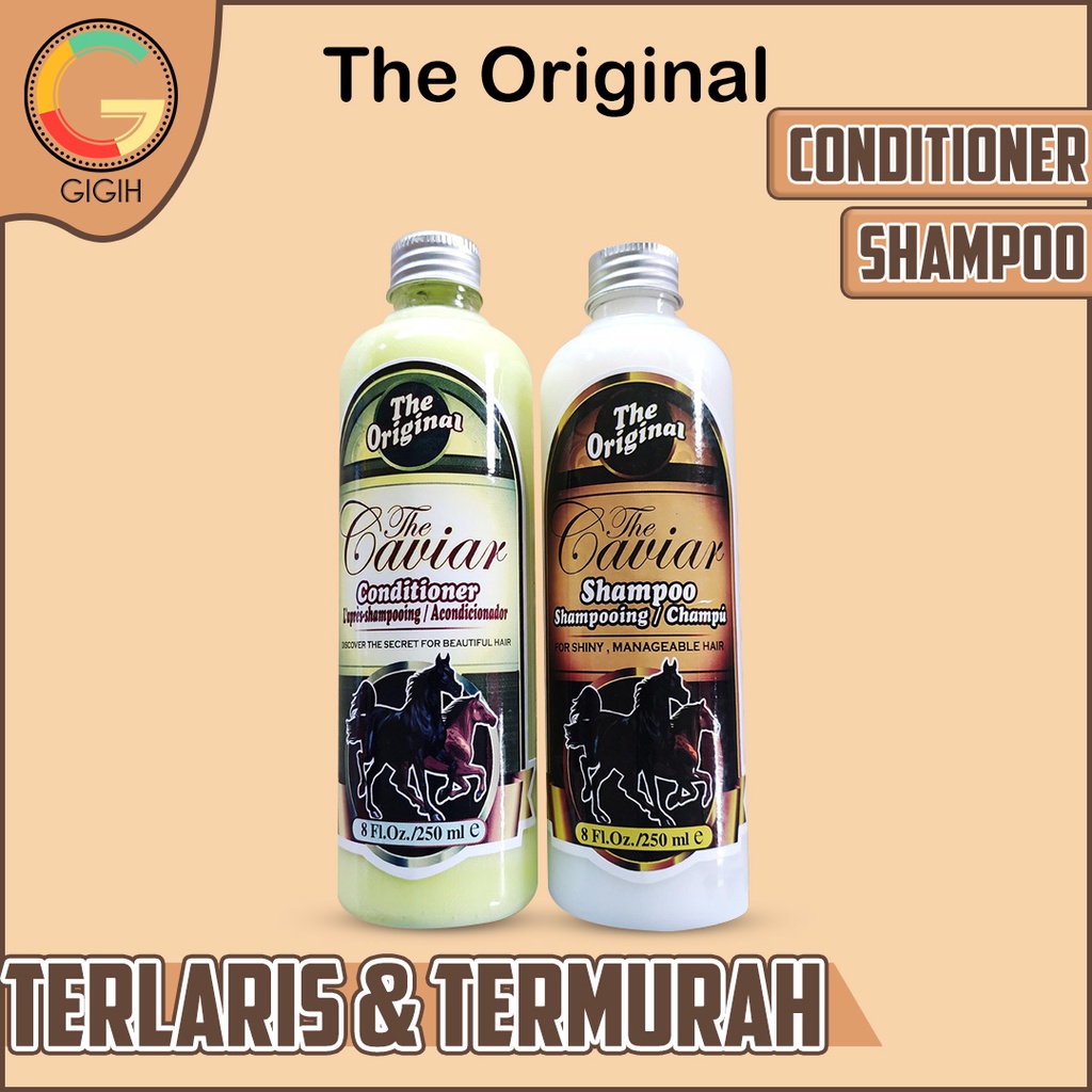 Jual The Original Shampoo & Conditioner Kuda BPOM 250ml Shopee Indonesia