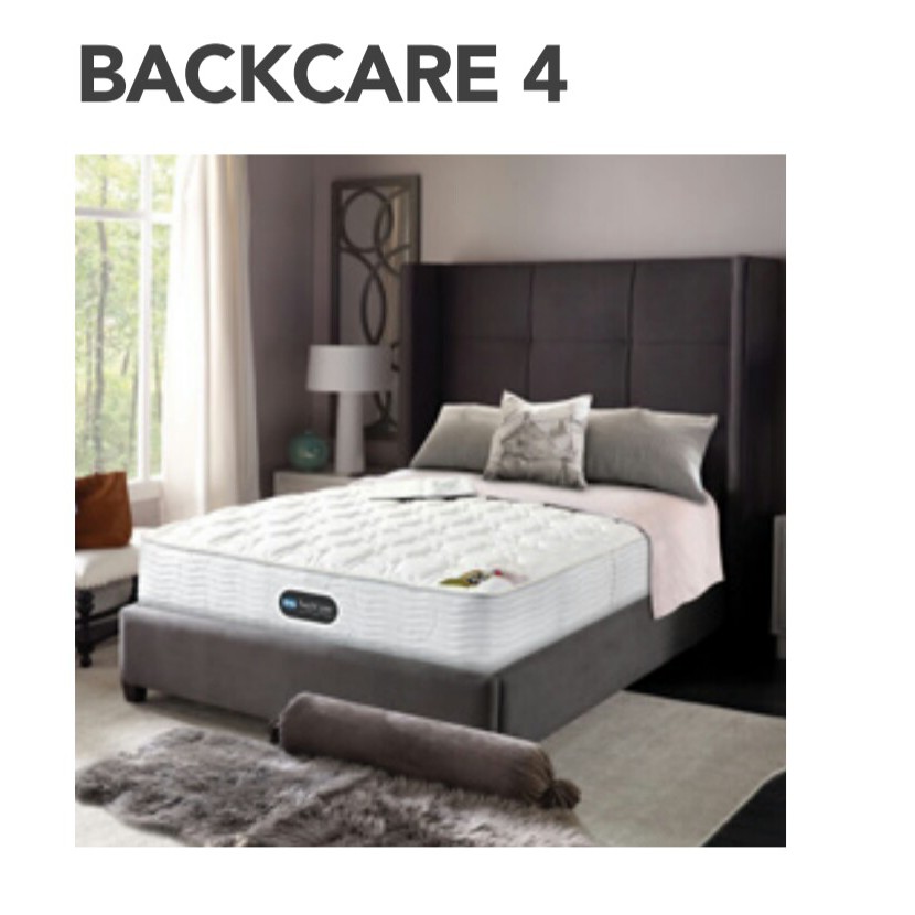 Simmons mattress on sale backcare 4