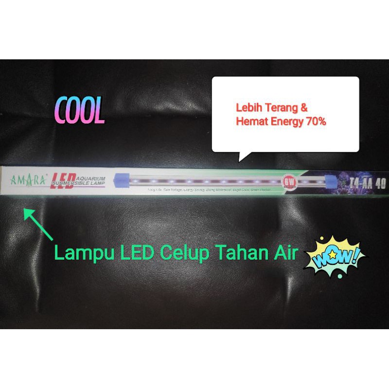 Jual Lampu Led Celup Aquarium Aquascape And Kolam Ukuran 20cm 30cm 40cm