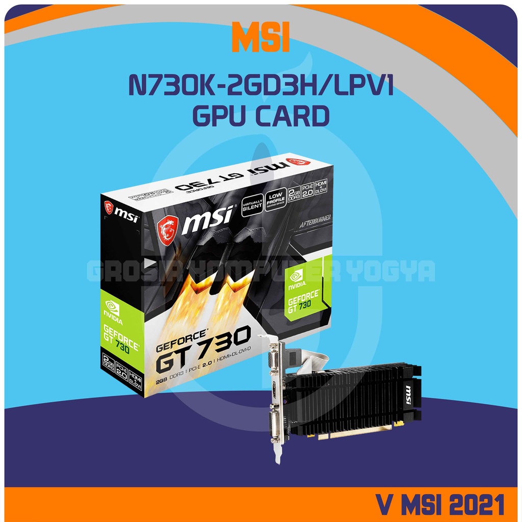 N730k Msi 730 2gb Ddr3 MSI GeForce GT 730 2GB DDR3 PCI Express Low
