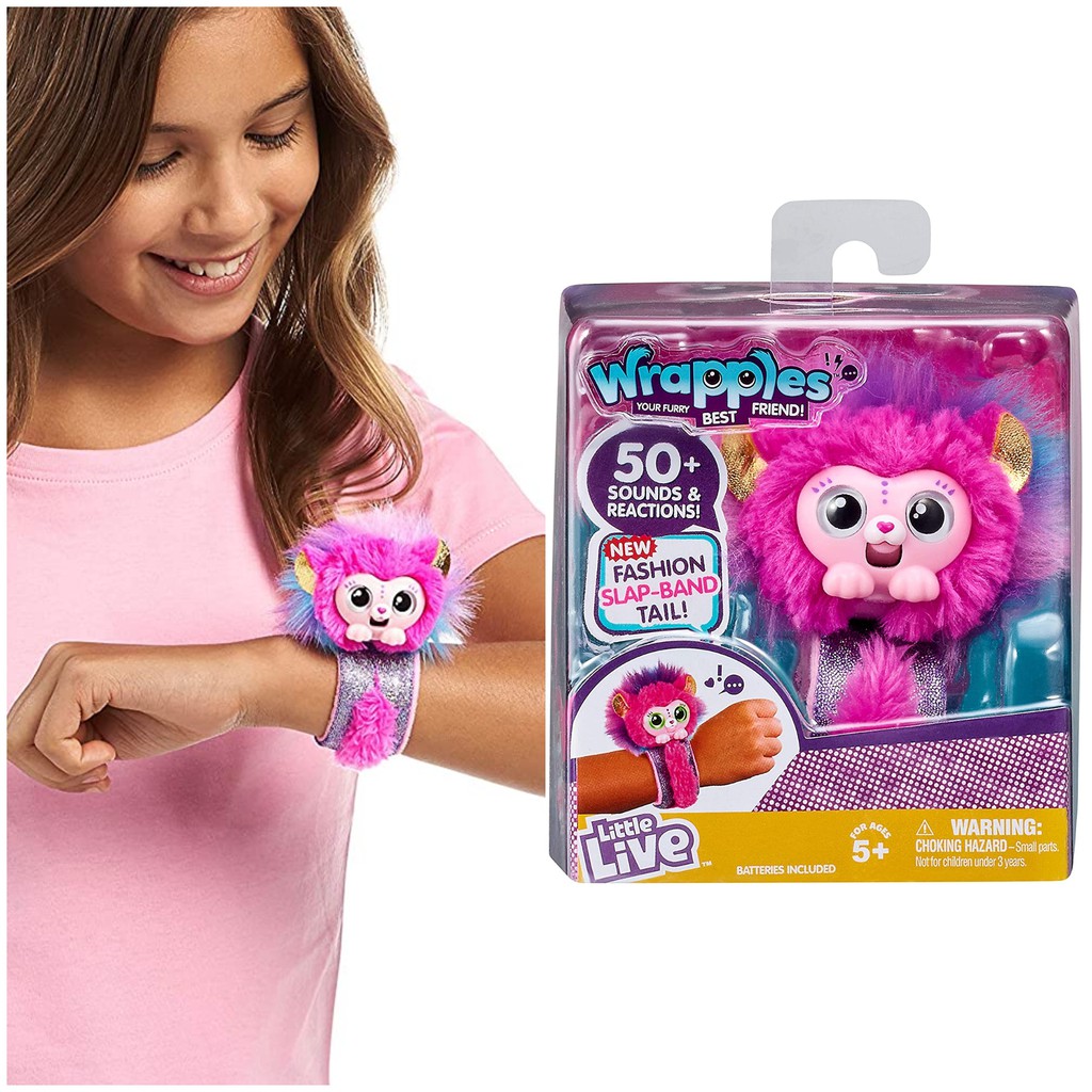 Wrapples Little Live Slap Band Series Raybo Meggo Zahara Pinx 50 Sounds  and Reaction Original