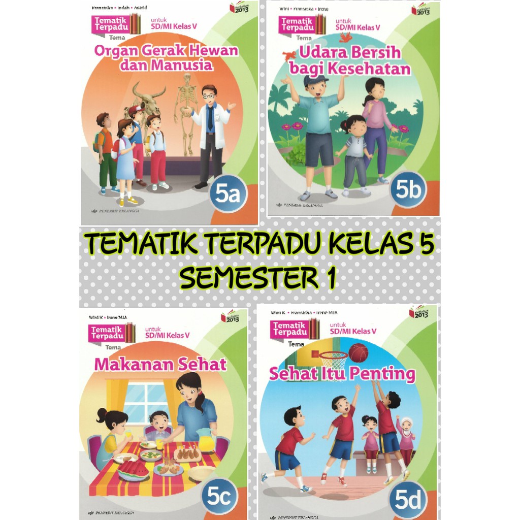 Jual TEMATIK TERPADU KELAS 5 SD/MI | Shopee Indonesia
