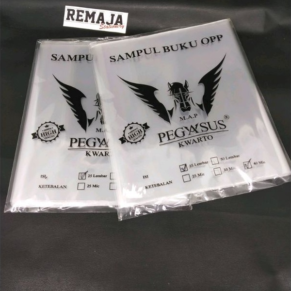 Jual Sampul Plastik Opp Tebal Ukuran Kwarto Isi 10 Lembar 25 Lembar