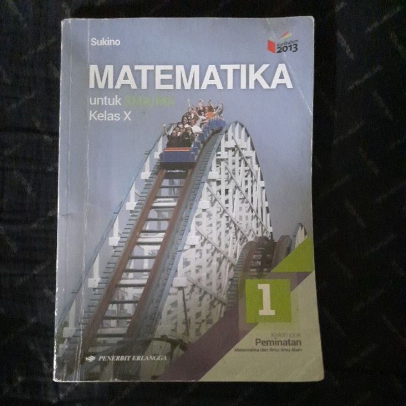 Jual Buku Matematika Peminatan Kelas X Sukino | Shopee Indonesia