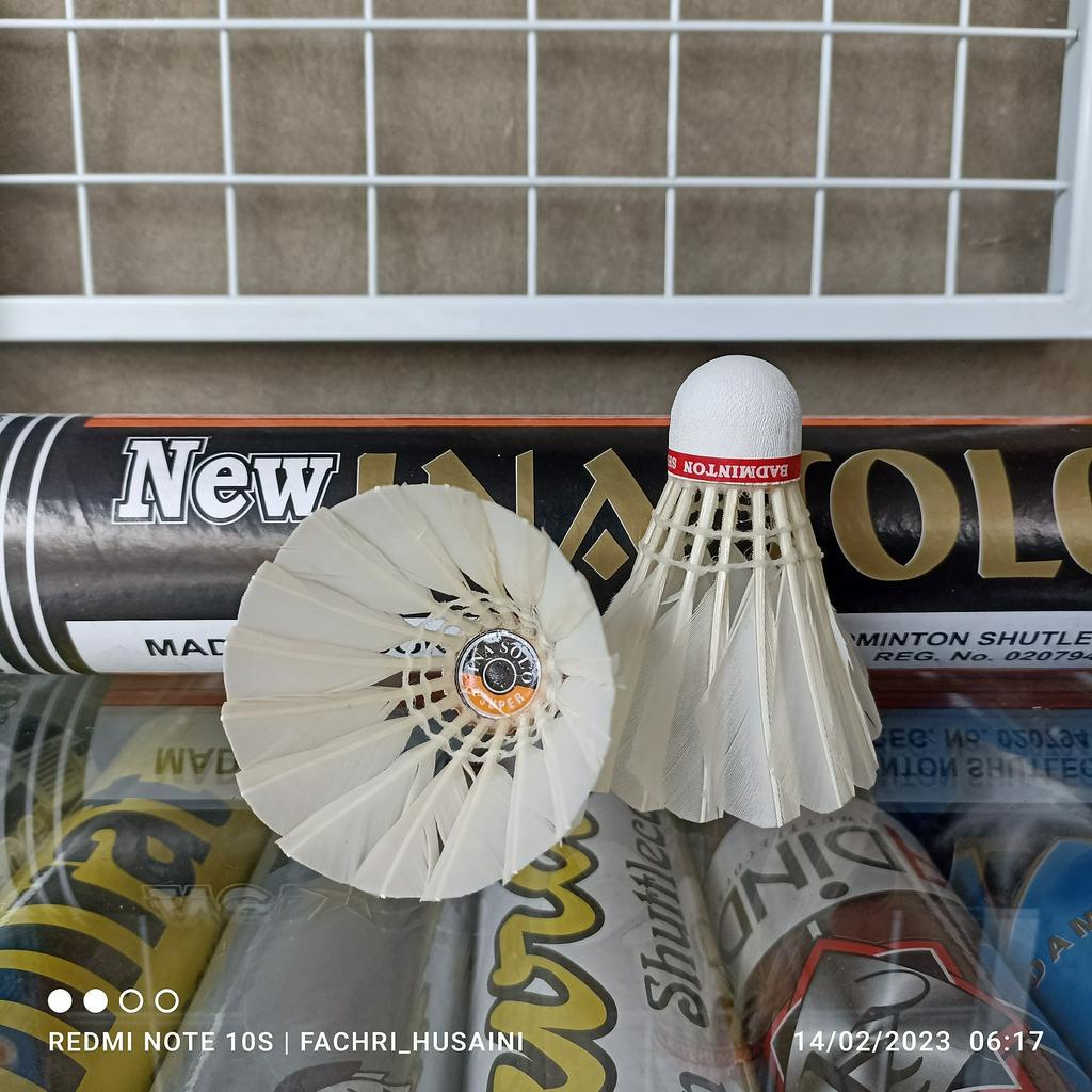 Jual Shuttlecock Badminton INA SOLO ORANGE | Shopee Indonesia