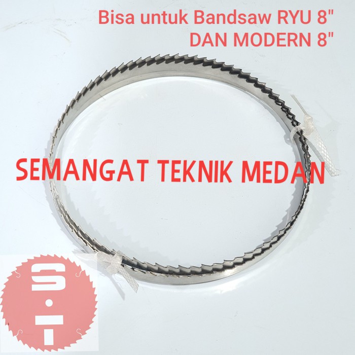 Jual 10mm MATA REFILL PISAU BANDSAW BAND SAW 200mm 8