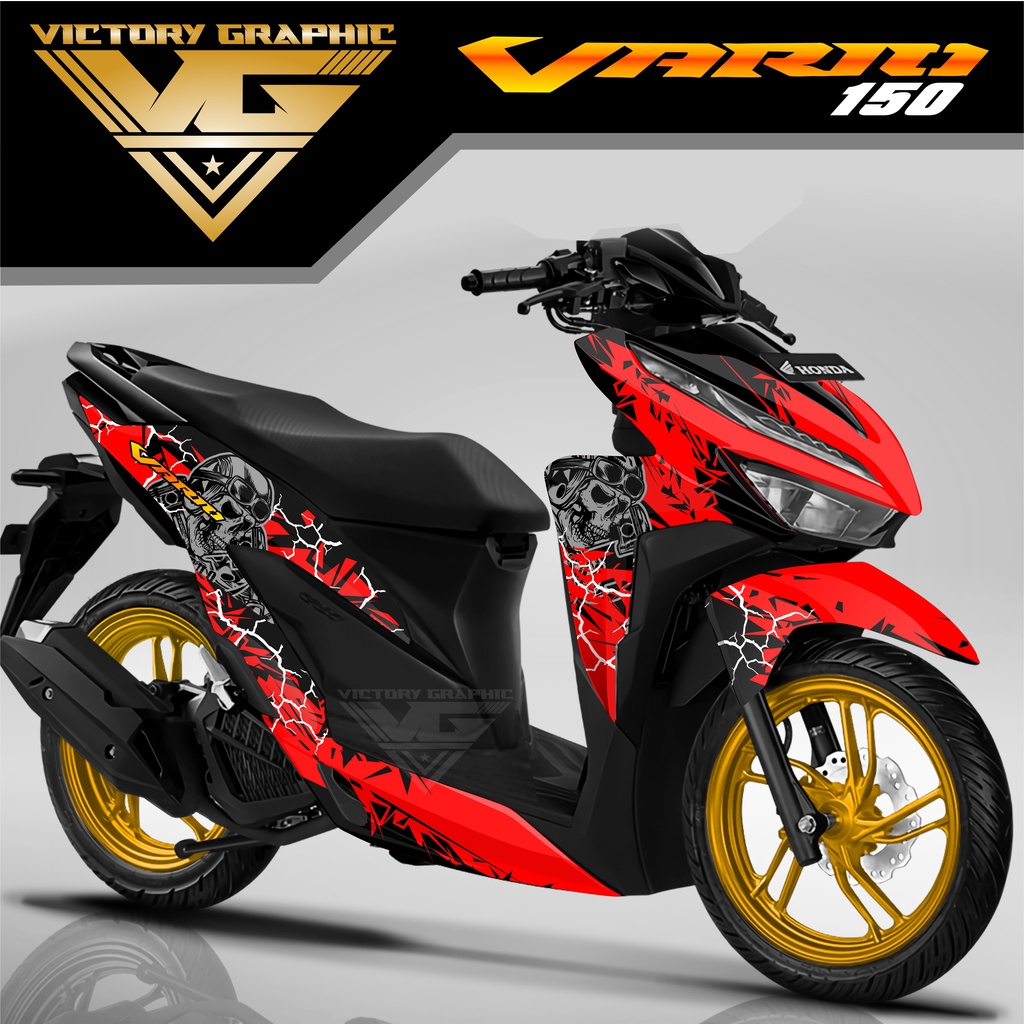 Jual decal honda vario 150 stiker motor vario 150 | Shopee Indonesia