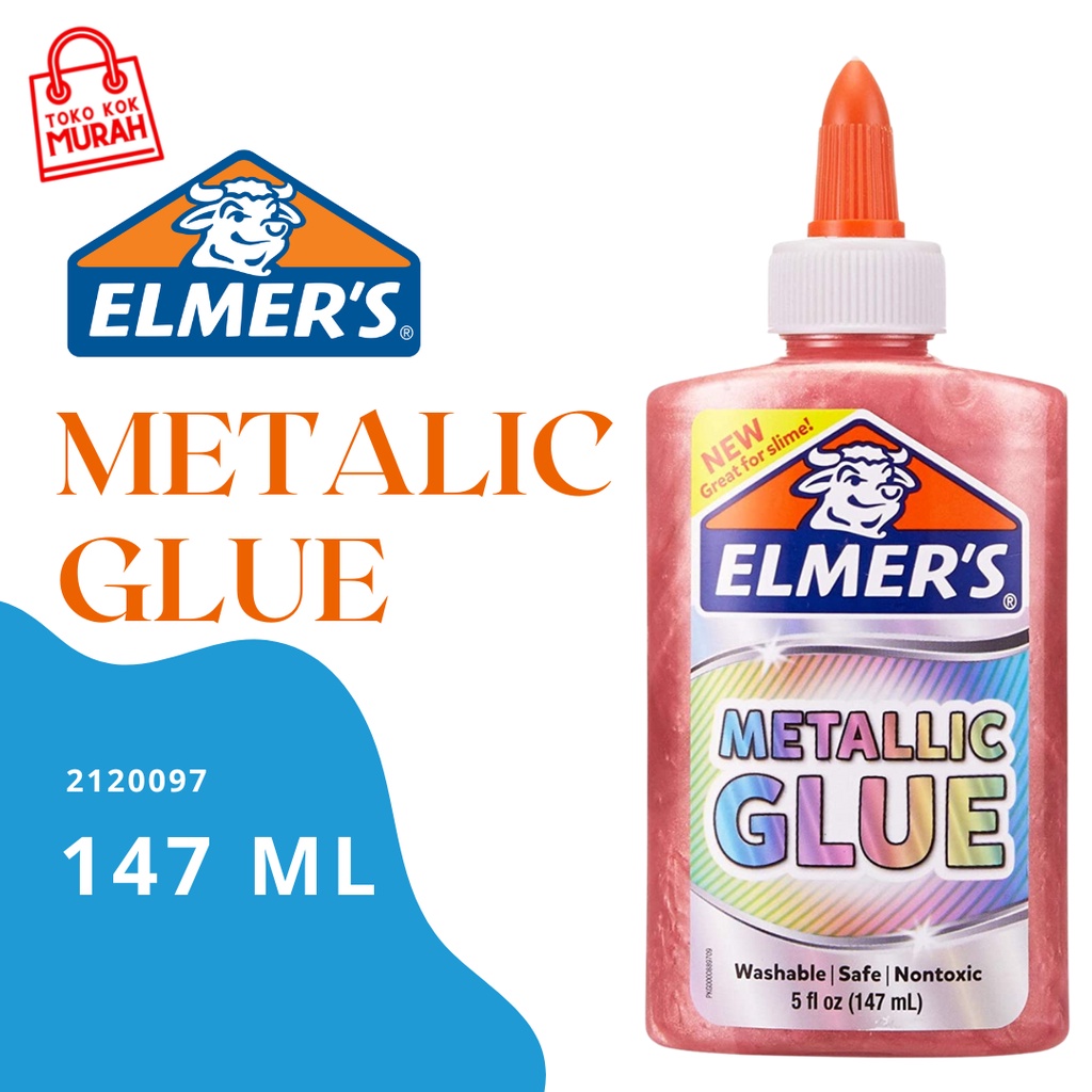 Jual Elmers Glue / Elmers Metallic Glue - 5 fl oz (147ml) | Shopee ...