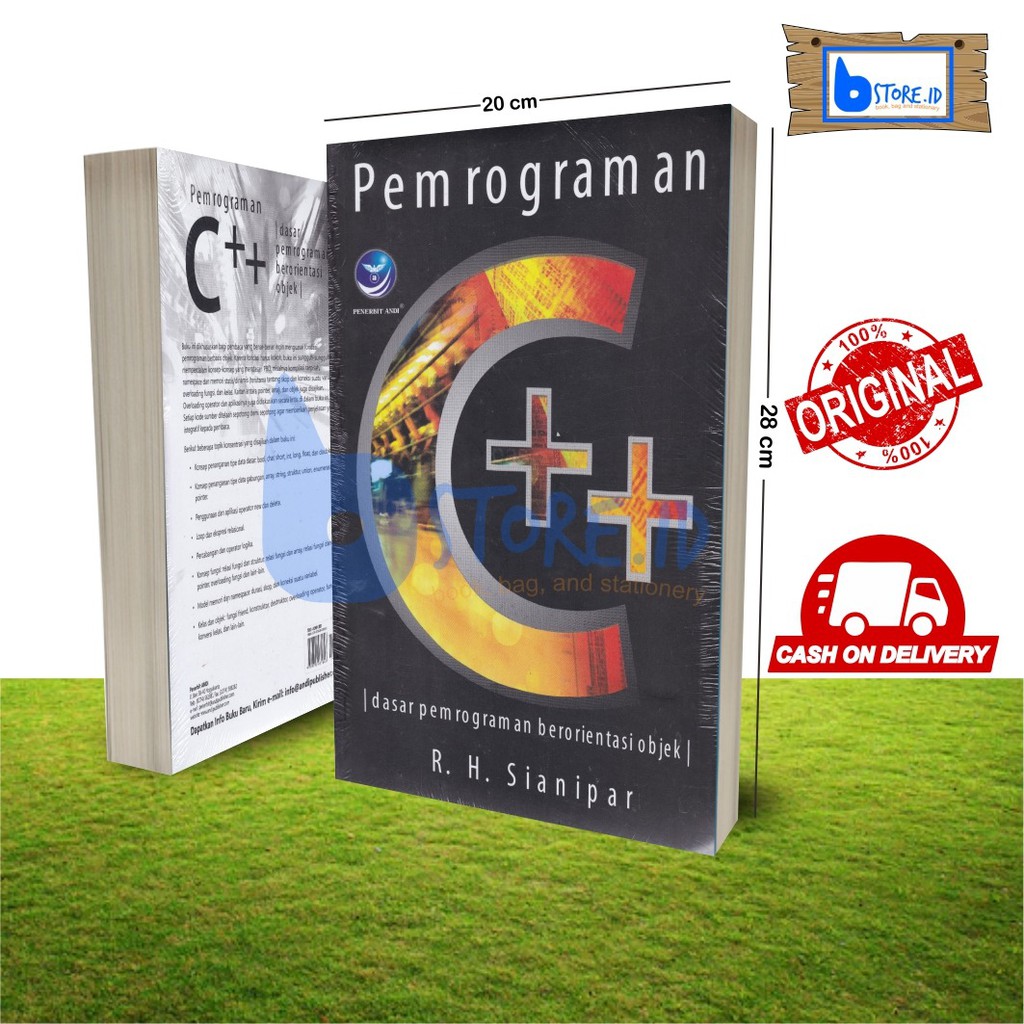 Jual PEMROGRAMAN C++, DASAR PEMROGRAMAN BERORIENTASI OBJEK | Shopee ...