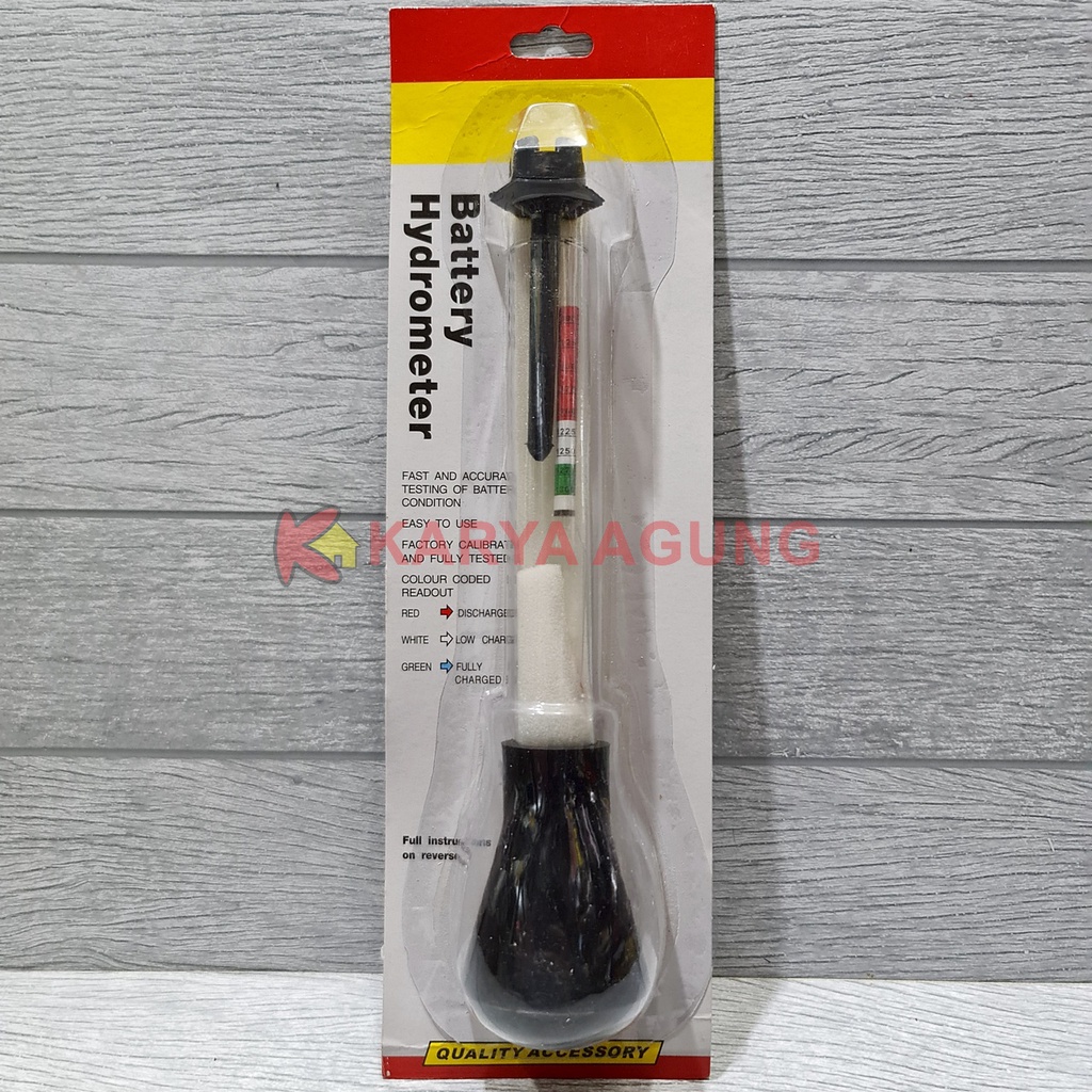 Jual Alat Tes Kadar Air Aki Jackgen Accu Hydrometer Tester Cek Baterai Hidrometer Shopee