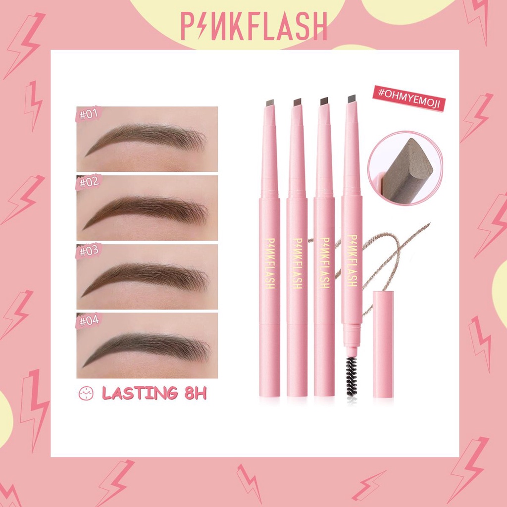 Jual PINKFLASH Automatic Eyebrow Pencil / Pensil Alis / Pinkflash