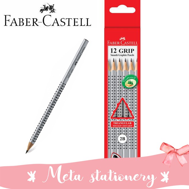 Faber-Castell Grip 2001 Pencil Set 12s