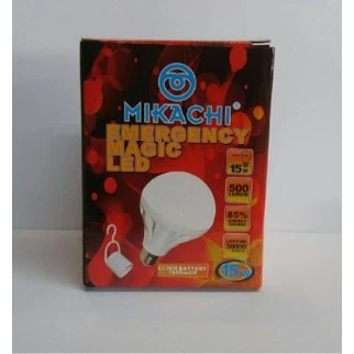 emergency bohlam 15w merk mikachi | AutoStock