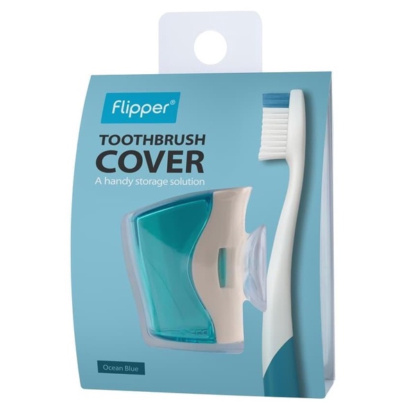 Jual FLIPPER Basic Single , OceanBlue (Tempat Sikat Gigi Unik & Praktis ...