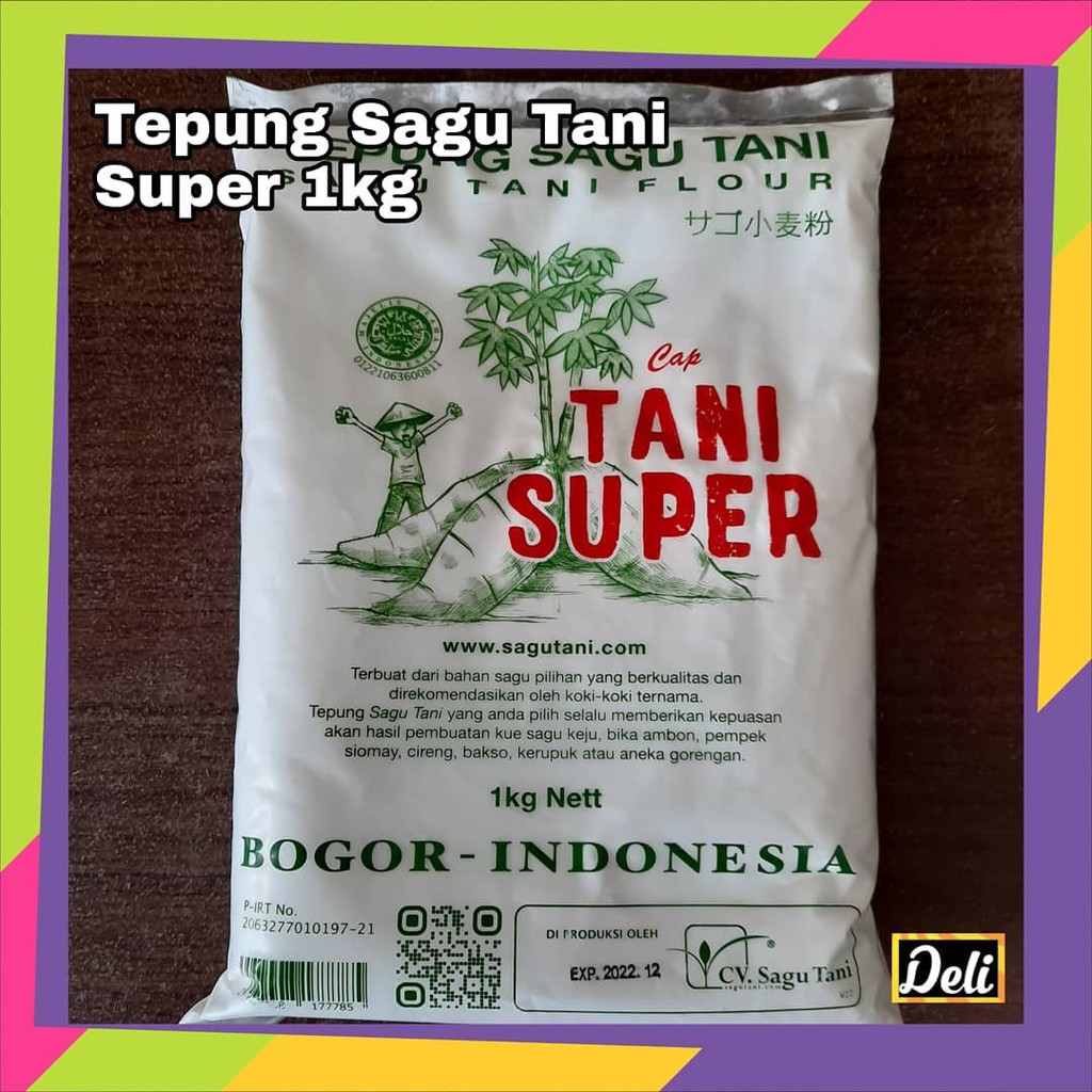 Jual Tepung Sagu Tani Super 1kg | Shopee Indonesia